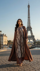 Serene Drape Cardigan Ensemble