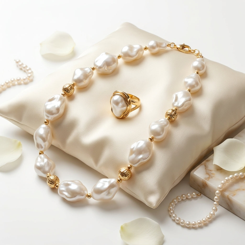 Baroque Pearl Set