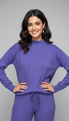 Chic Ribbed Knit Set