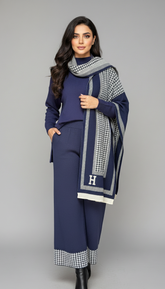 3 Piece Scarf & Knit Set