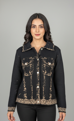 Distressed Knit Jacket