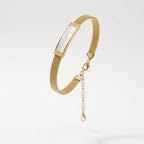 Mother of Pearl Mesh Bracelet