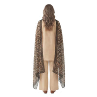 Sandstone Silhouette Elegant Women's 3-Piece Suit