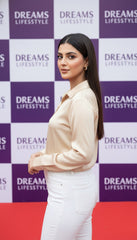 Premium Silk Button-Down