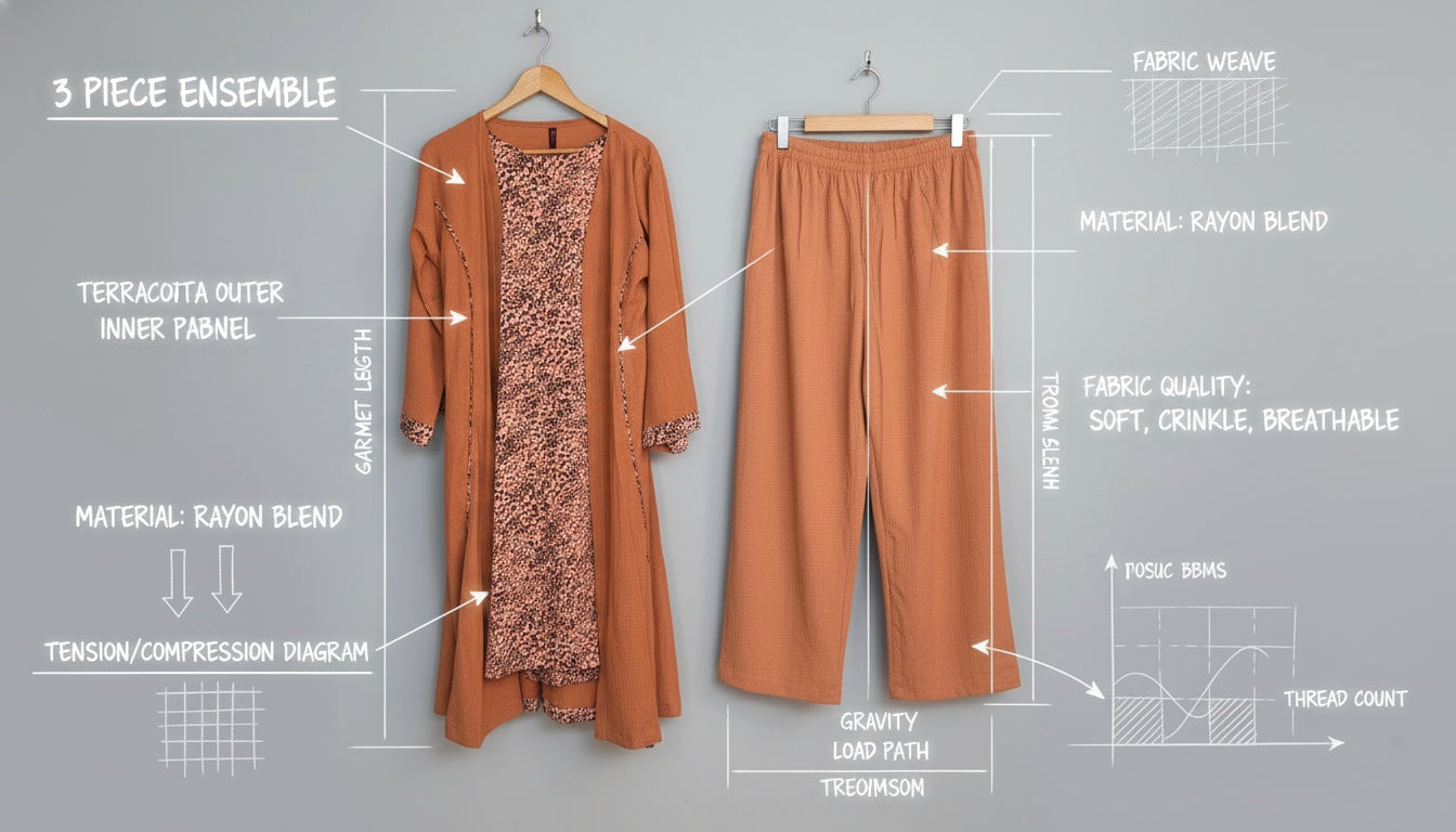 Serene Drape Cardigan Ensemble