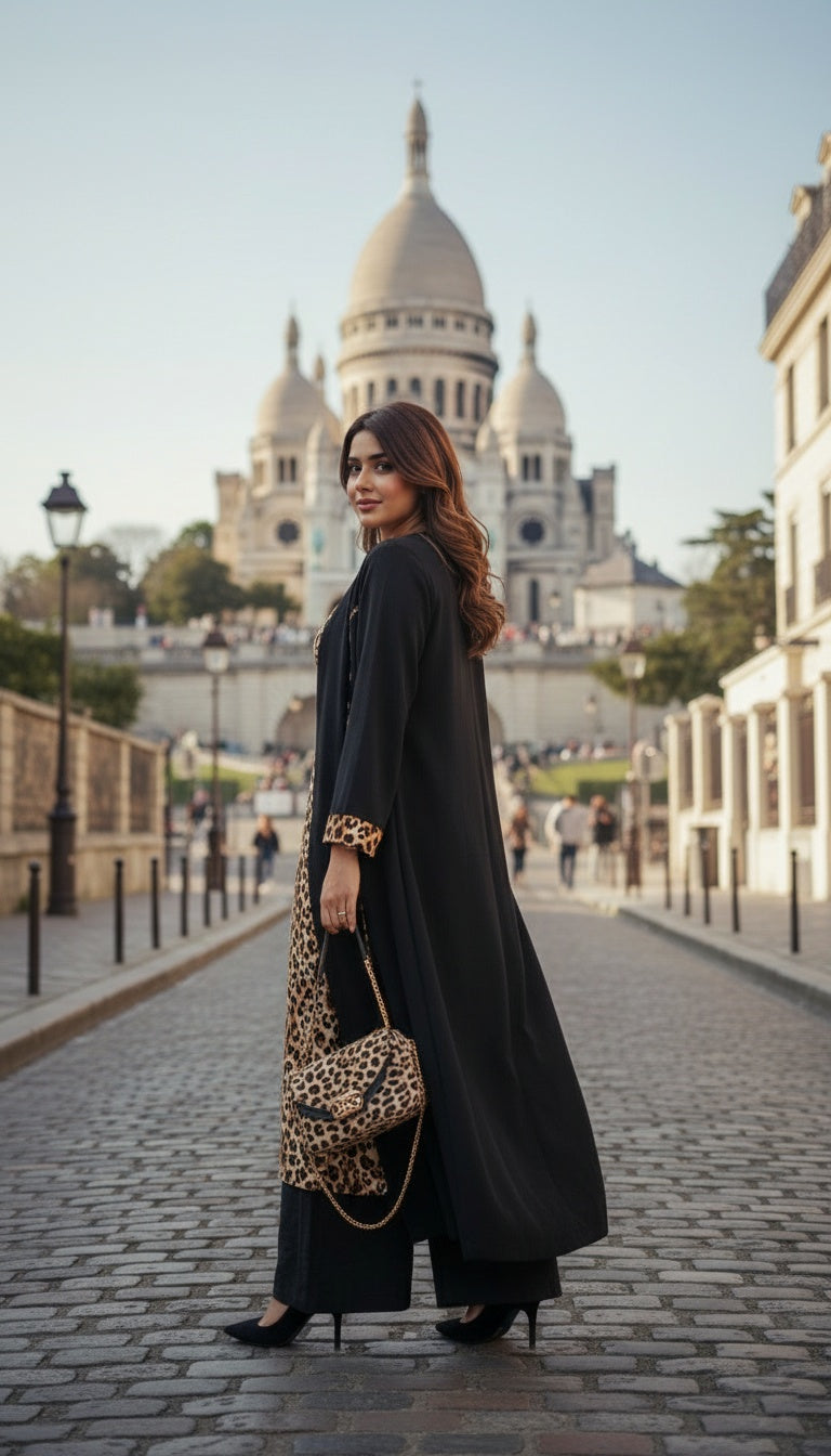 Serene Drape Cardigan Ensemble
