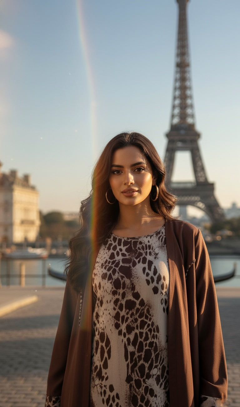 Serene Drape Cardigan Ensemble