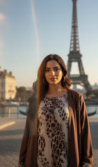 Serene Drape Cardigan Ensemble