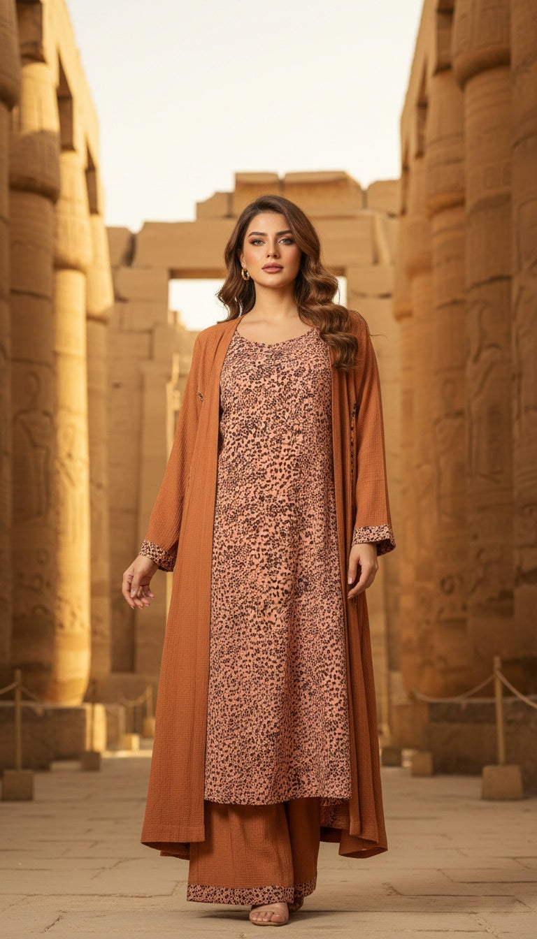 Serene Drape Cardigan Ensemble