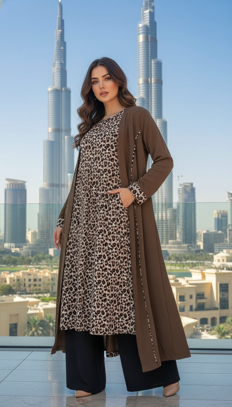 Serene Drape Cardigan Ensemble