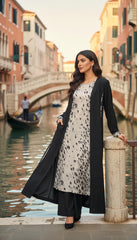 Serene Drape Cardigan Ensemble