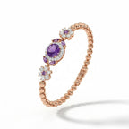 Amethyst Bloom Bracelet