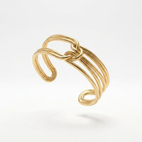 Golden Knot Cuff