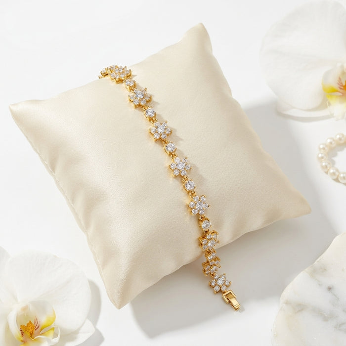 Crystal Bloom Bracelet