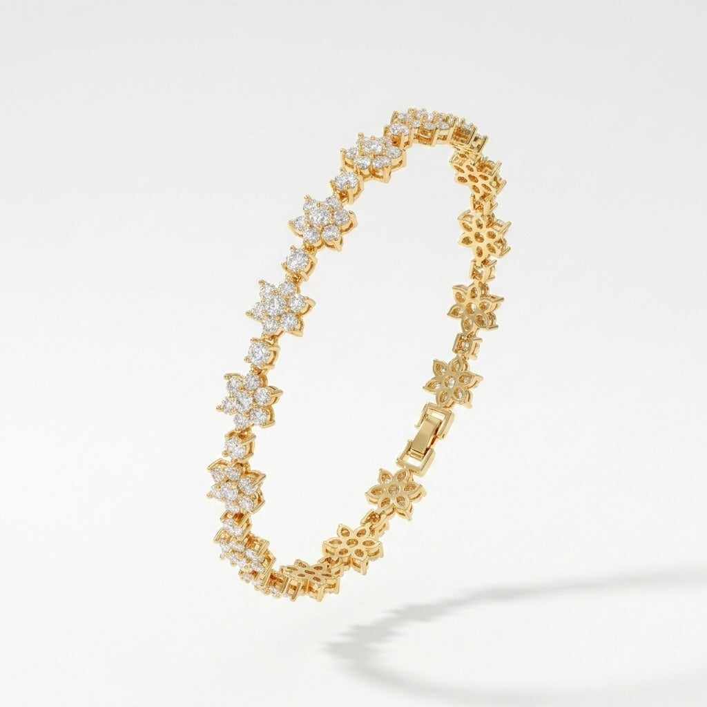 Crystal Bloom Bracelet
