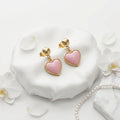 Blush Heart Drop