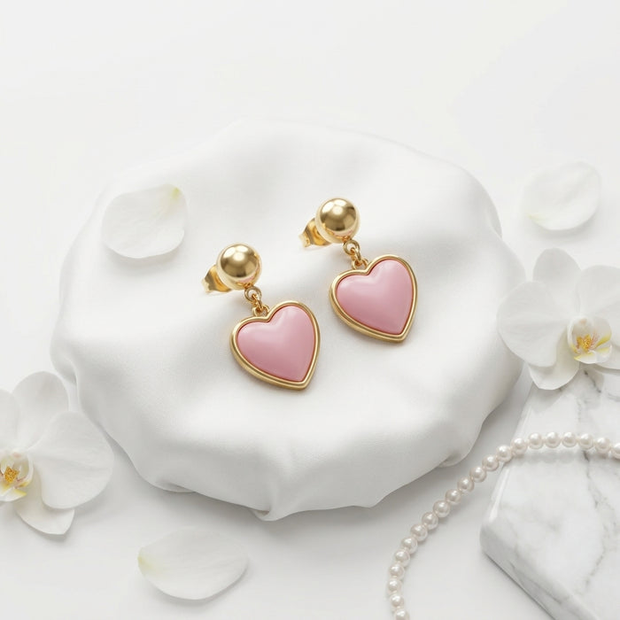 Blush Heart Drop