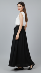 Black Drawstring Skirt