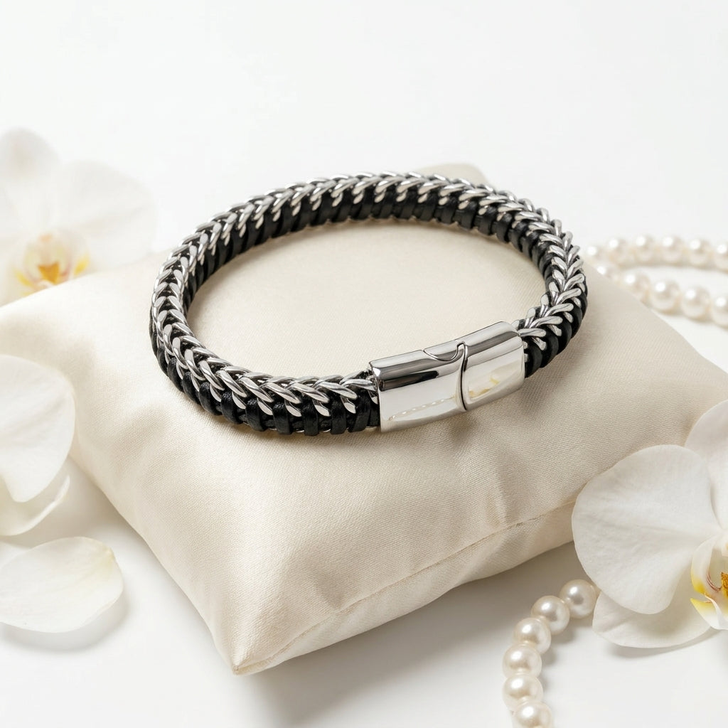 Onyx Chain Bracelet