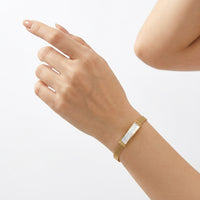 Mother of Pearl Mesh Bracelet