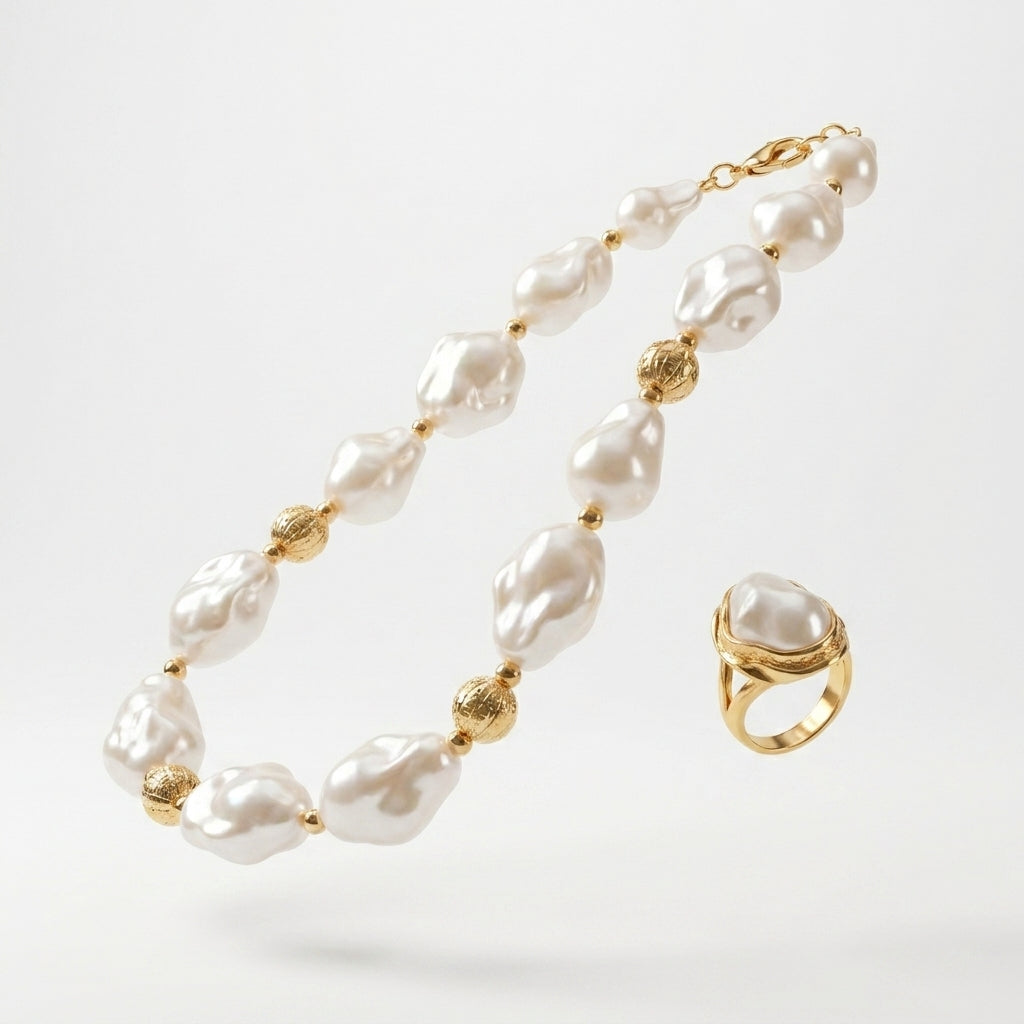 Baroque Pearl Set