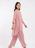 Scarlet Stripe Women's Co-Ord