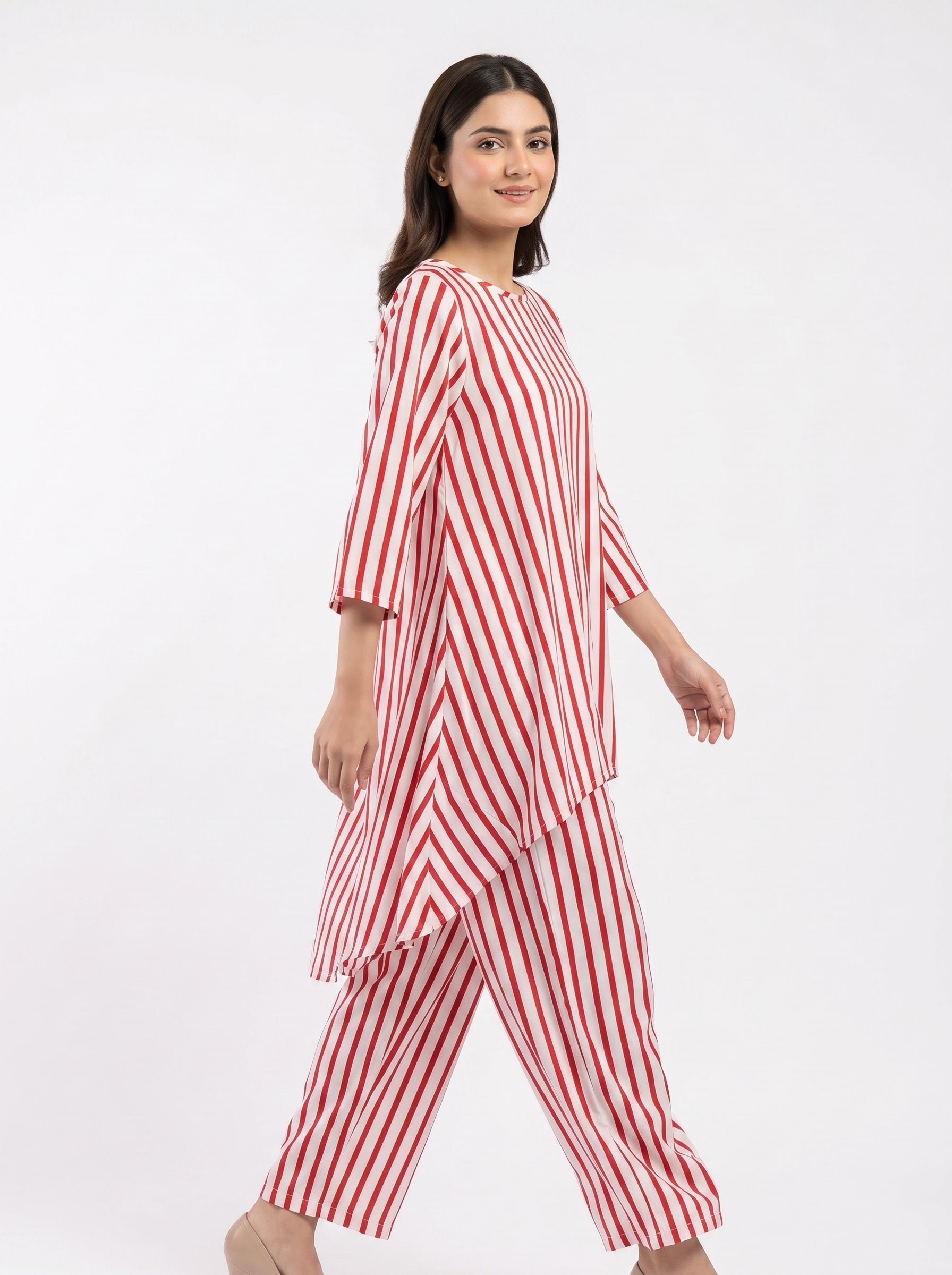 Scarlet Stripe Women's Co-Ord