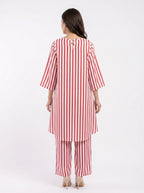 Scarlet Stripe Women's Co-Ord