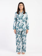 Aqua Marble Women's Co-Ord