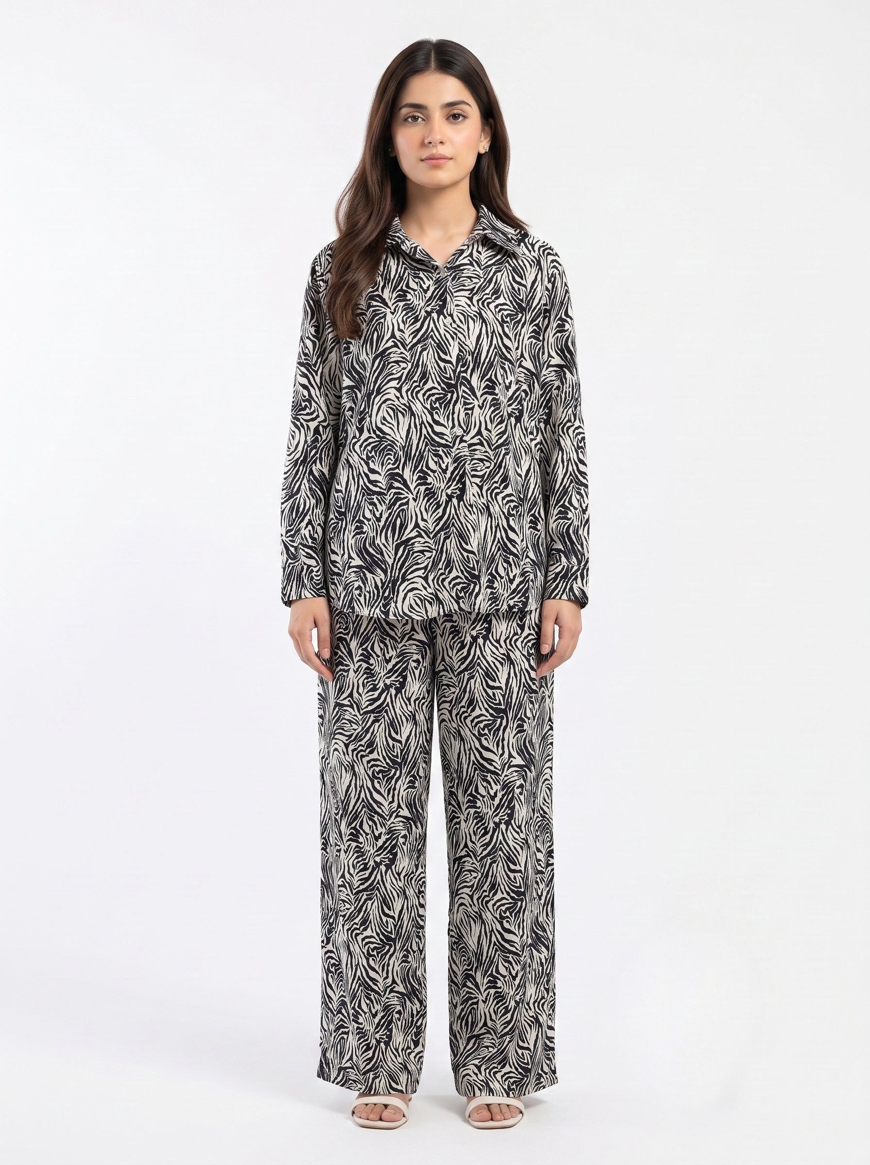 Zebra Noir Women's Co-Ord