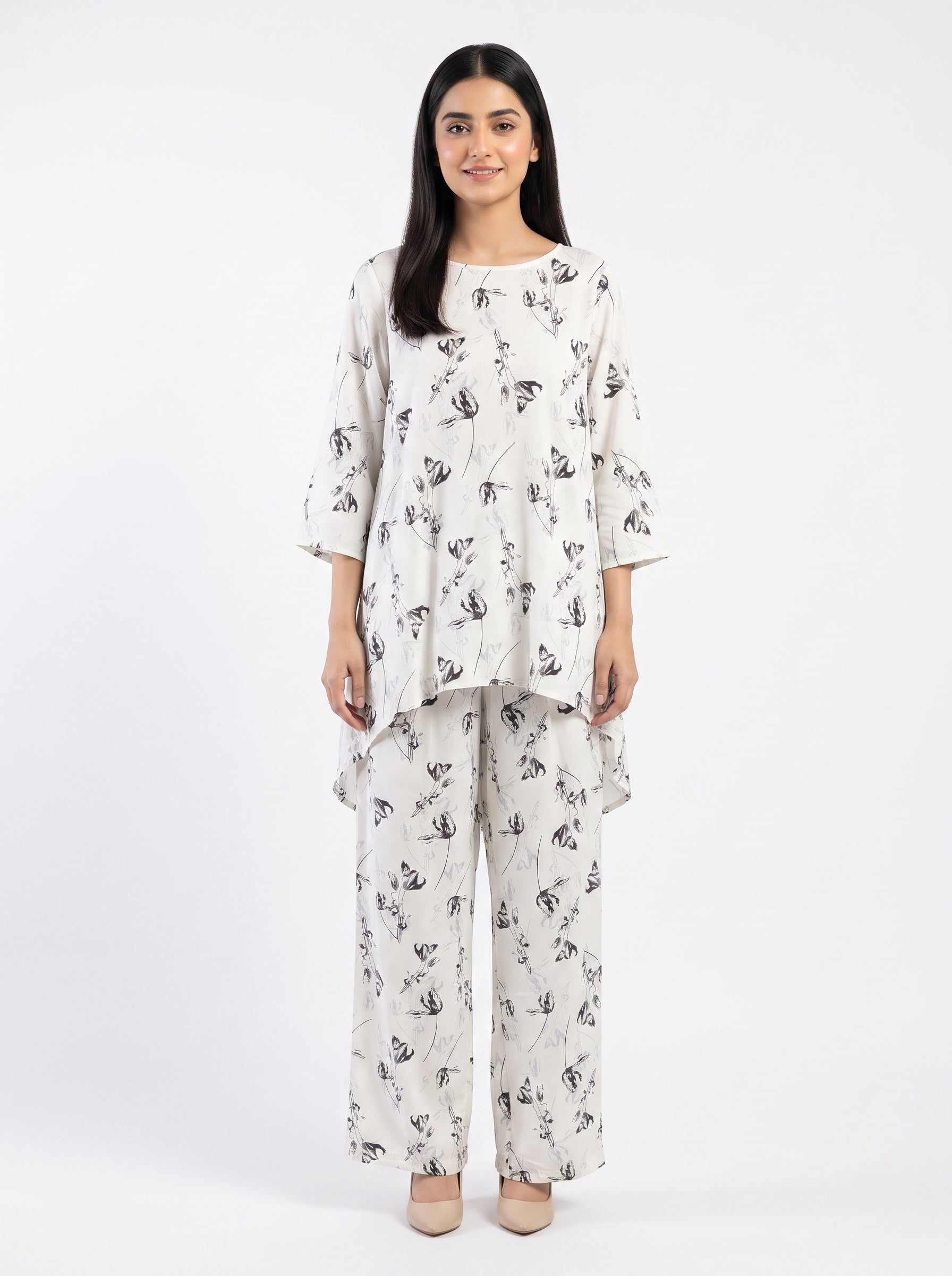 Ivory Sketch Women's Co-Ord