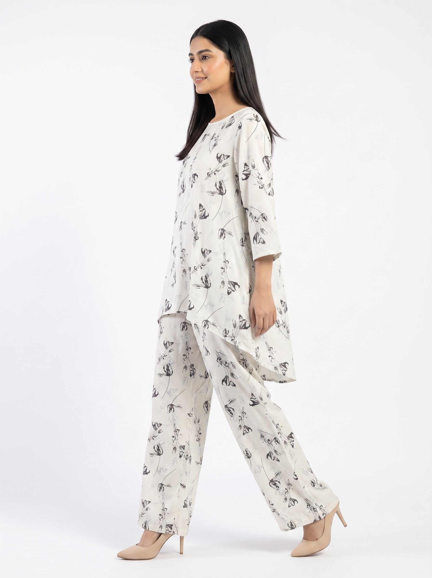 Ivory Sketch Women's Co-Ord
