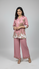 Tropical Print Tunic Set