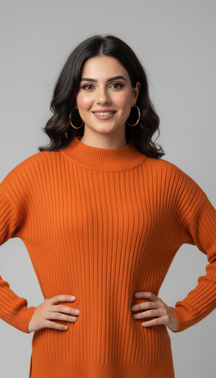 Chic Ribbed Knit Set