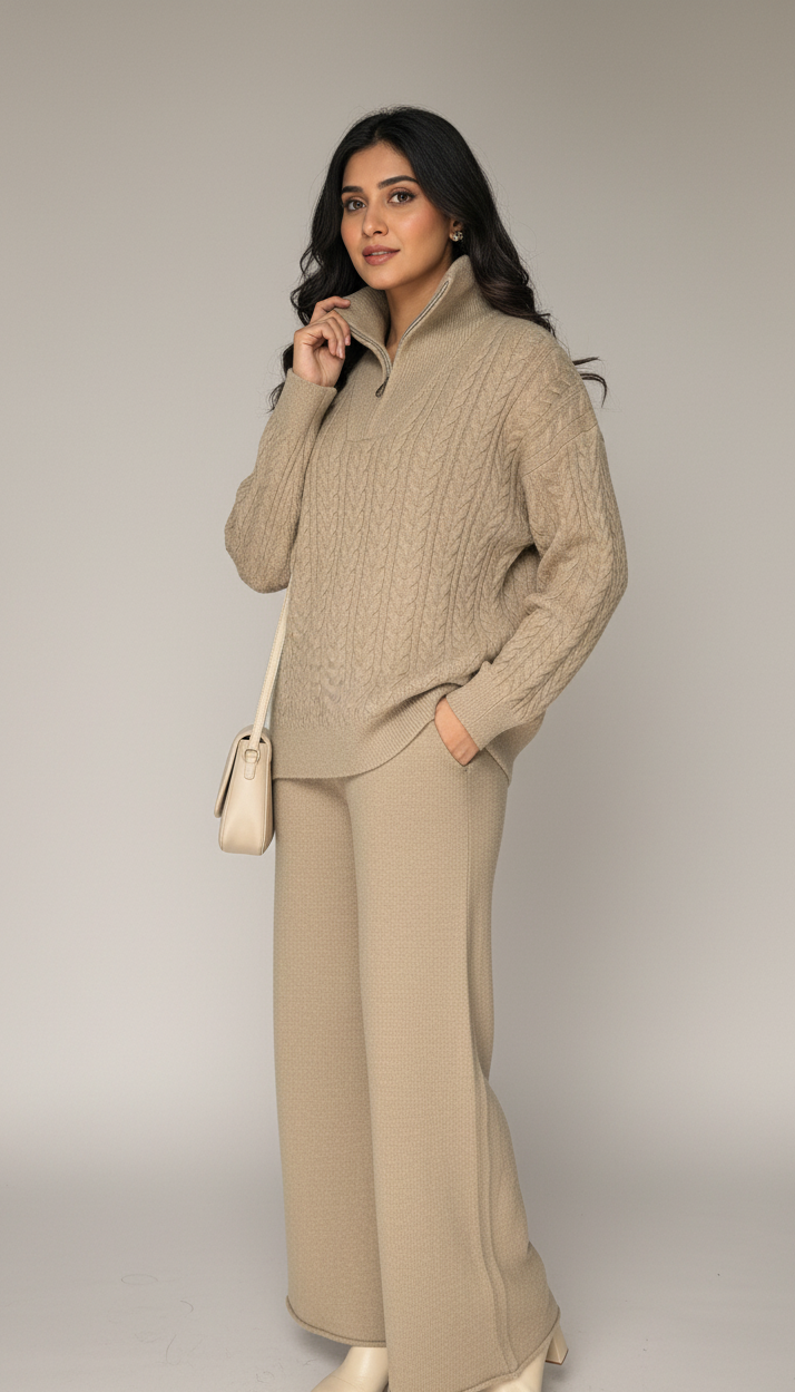Elegant Knit Ensemble