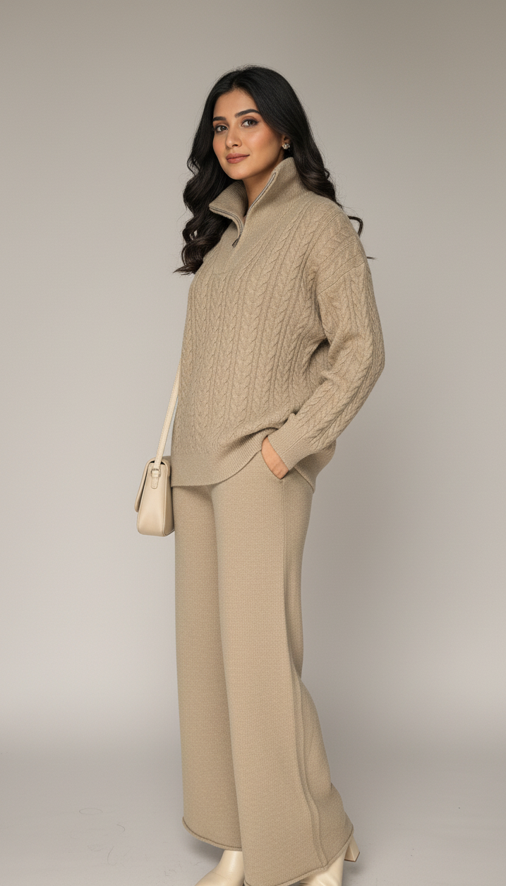 Elegant Knit Ensemble