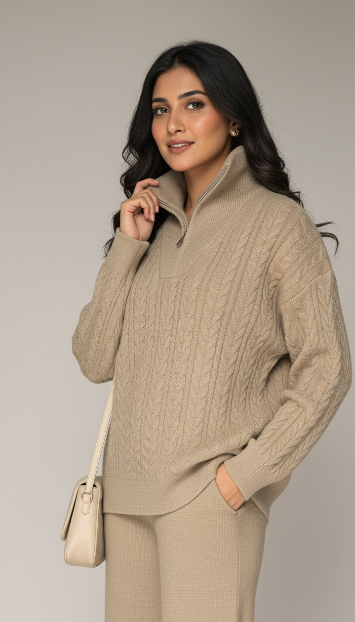 Elegant Knit Ensemble