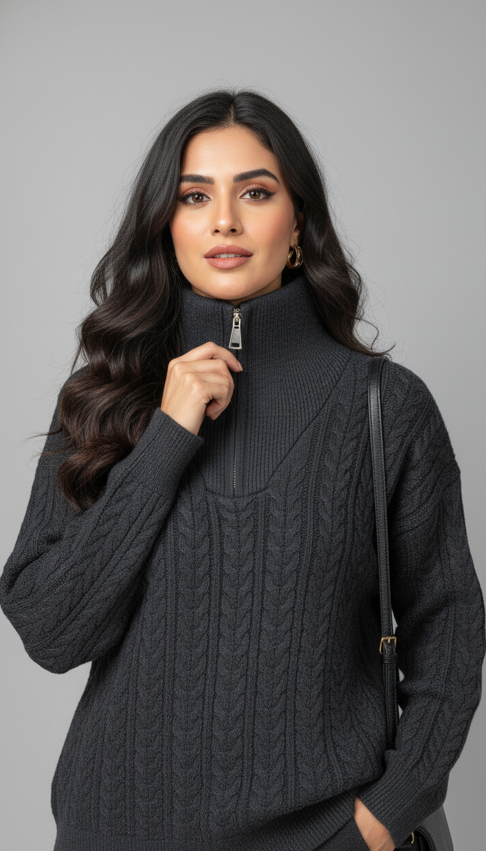 Elegant Knit Ensemble