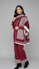 3 Piece Scarf & Knit Set