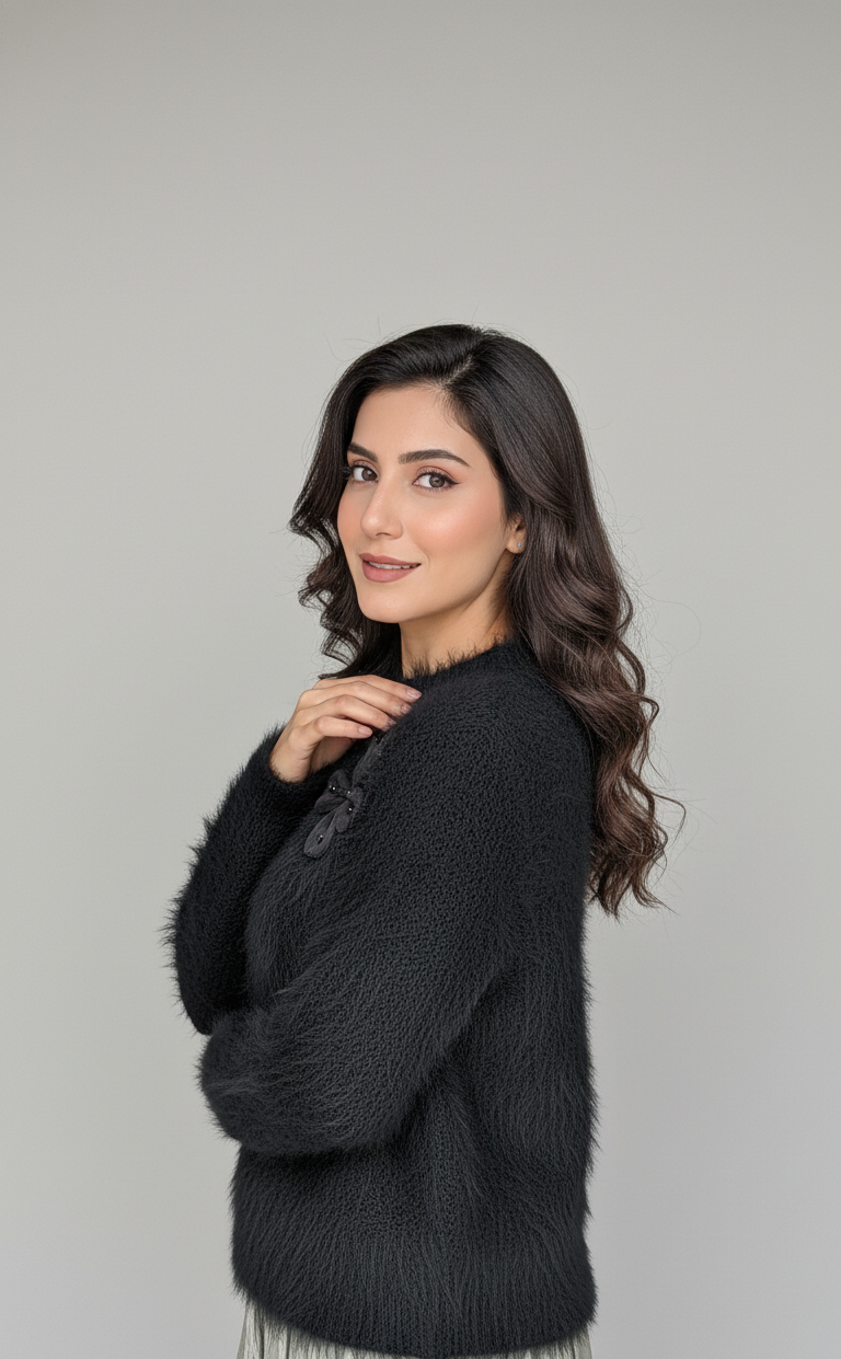 Pearl Flower Sweater