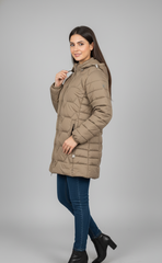 Zigzag Puffer Jacket