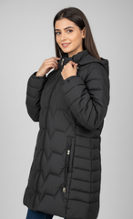 Zigzag Puffer Jacket