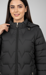 Zigzag Puffer Jacket