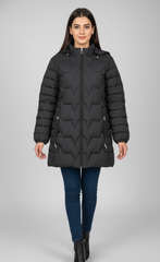 Zigzag Puffer Jacket