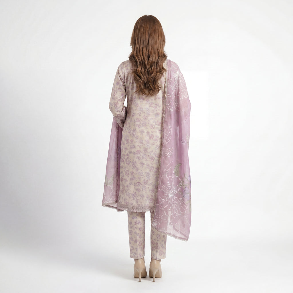 Muskin Blush Garden – 3PC Suit