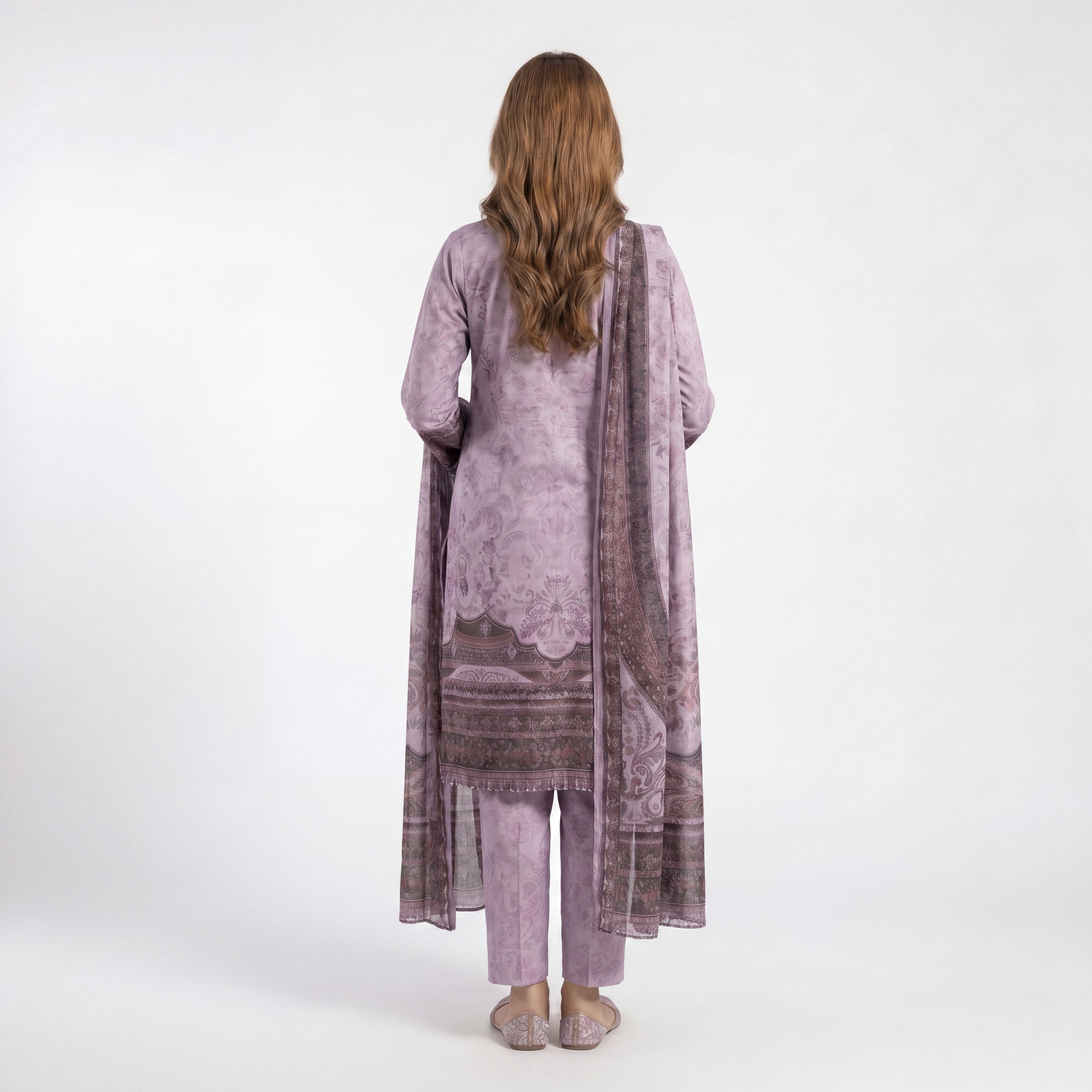 Mohagni Andaz Royal Amethyst – 3PC Lawn Suit