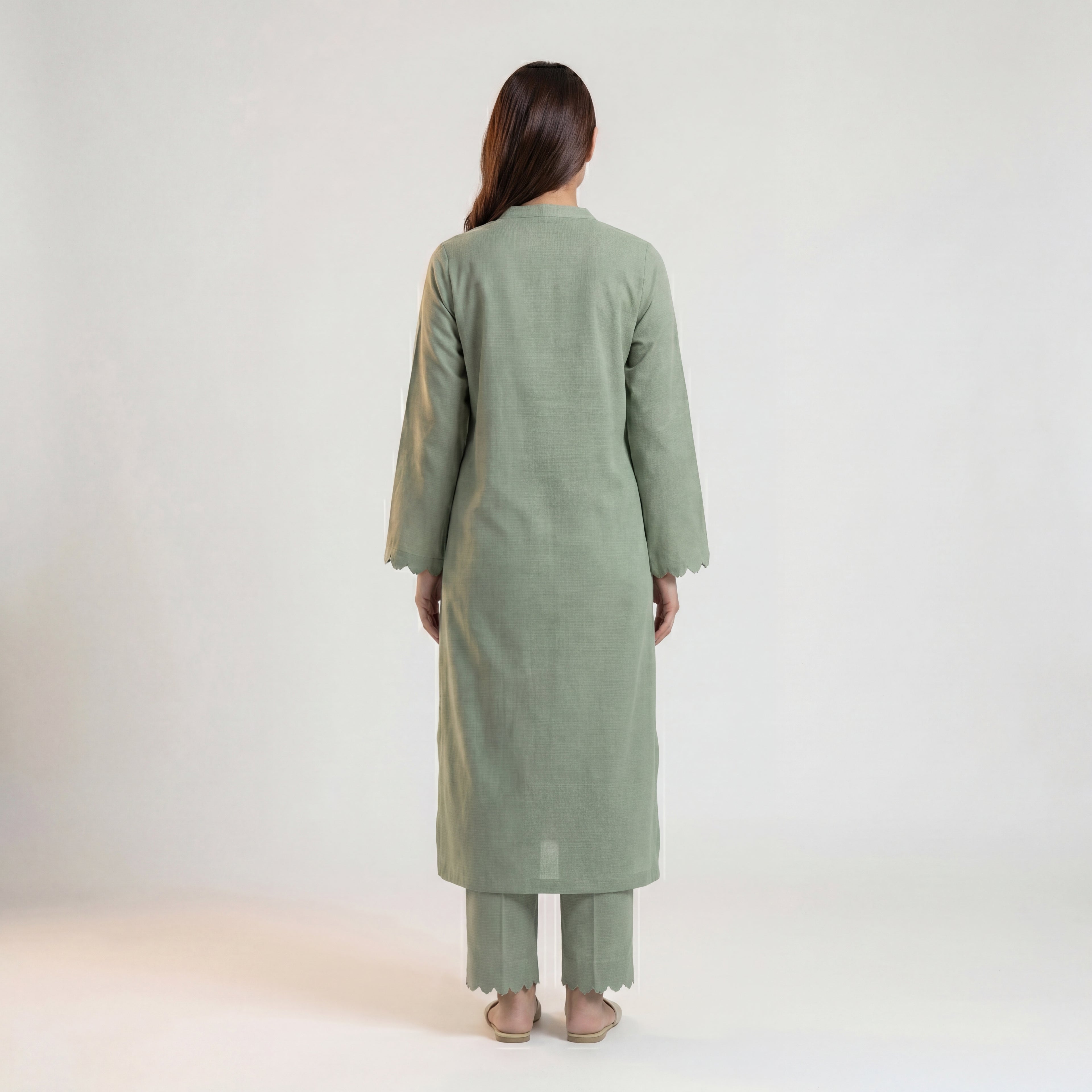 Sage Pom Co-ord