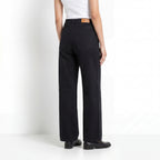 Noir Wide Leg Jeans