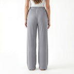 Slate Pleat Palazzo