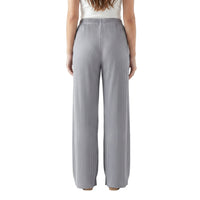 Slate Pleat Palazzo Trouser